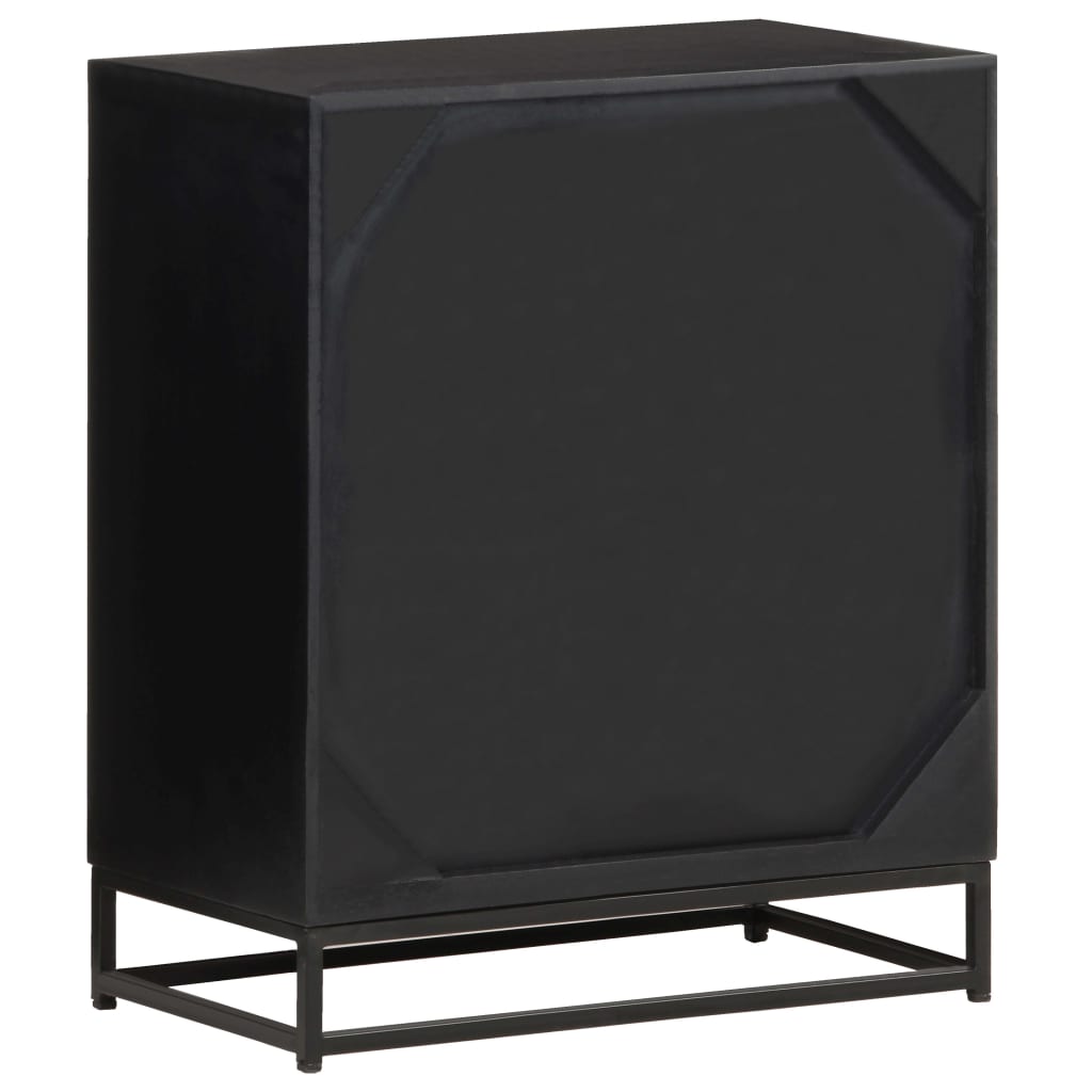 Bedside Cabinet 40X30X50 Cm Solid Mango Wood