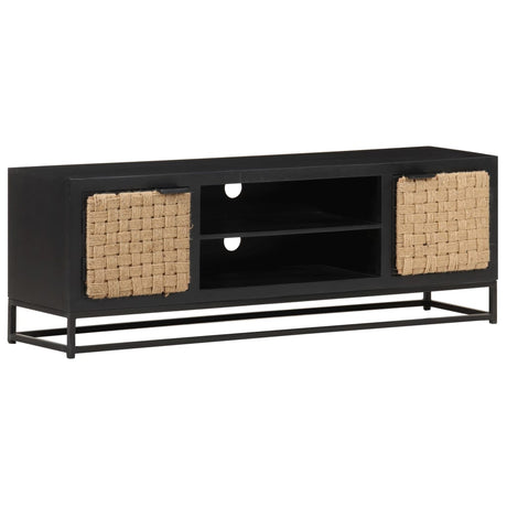 Tv Cabinet 120X30X40 Cm Solid Mango Wood