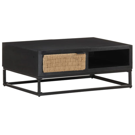 Coffee Table 90X60X35 Cm Solid Mango Wood