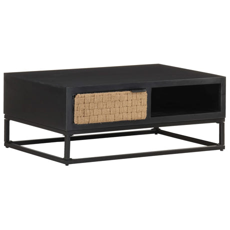 Coffee Table 90X60X35 Cm Solid Mango Wood