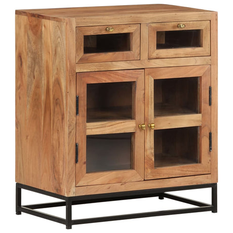 Sideboard 60X35X70 Cm Solid Acacia Wood