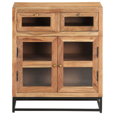 Sideboard 60X35X70 Cm Solid Acacia Wood