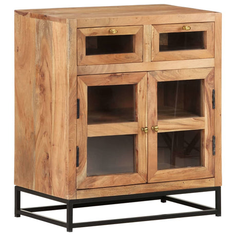 Sideboard 60X35X70 Cm Solid Acacia Wood