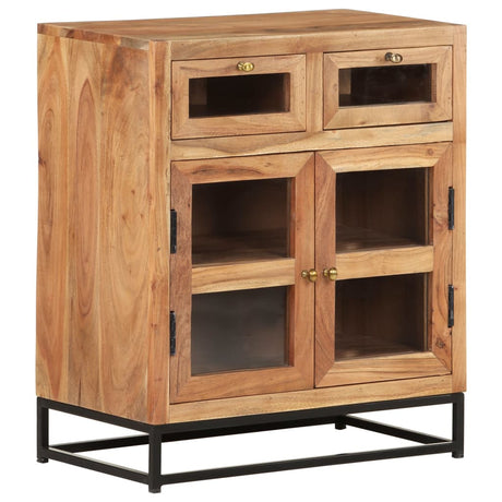 Sideboard 60X35X70 Cm Solid Acacia Wood