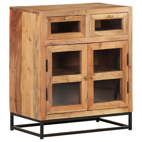 Sideboard 60X35X70 Cm Solid Acacia Wood