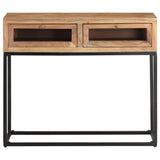 Console Table 90x35x76 cm Solid Acacia Wood