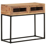 Console Table 90x35x76 cm Solid Acacia Wood