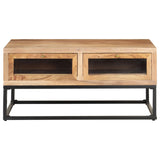 Coffee Table 90X60X40 Cm Solid Acacia Wood