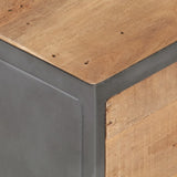 Bedside Cabinet 40X30X51 Cm Solid Reclaimed Wood