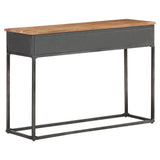 Console Table 110x35x75 cm Solid Acacia Wood