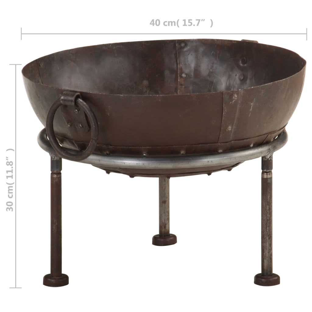 Rustic Fire Pit Iron