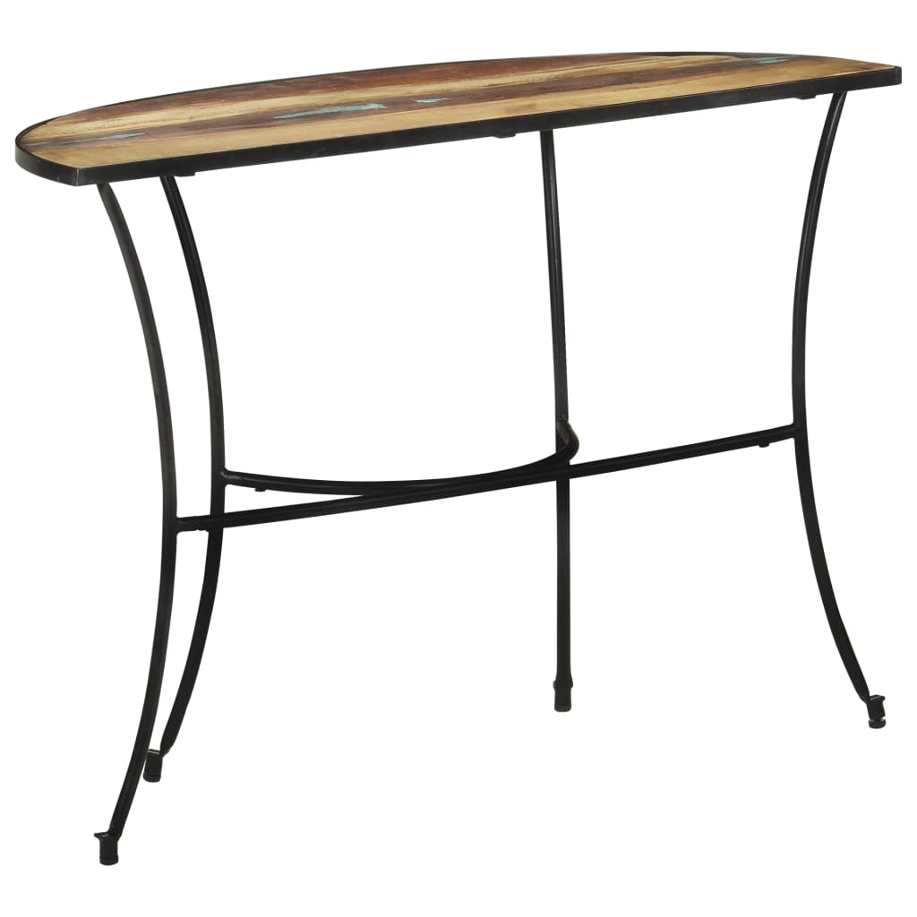 Side Table 110x40x77 cm Solid Reclaimed Wood