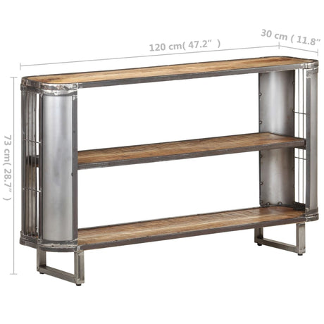 Sideboard 120X30X73 Cm Solid Mango Wood