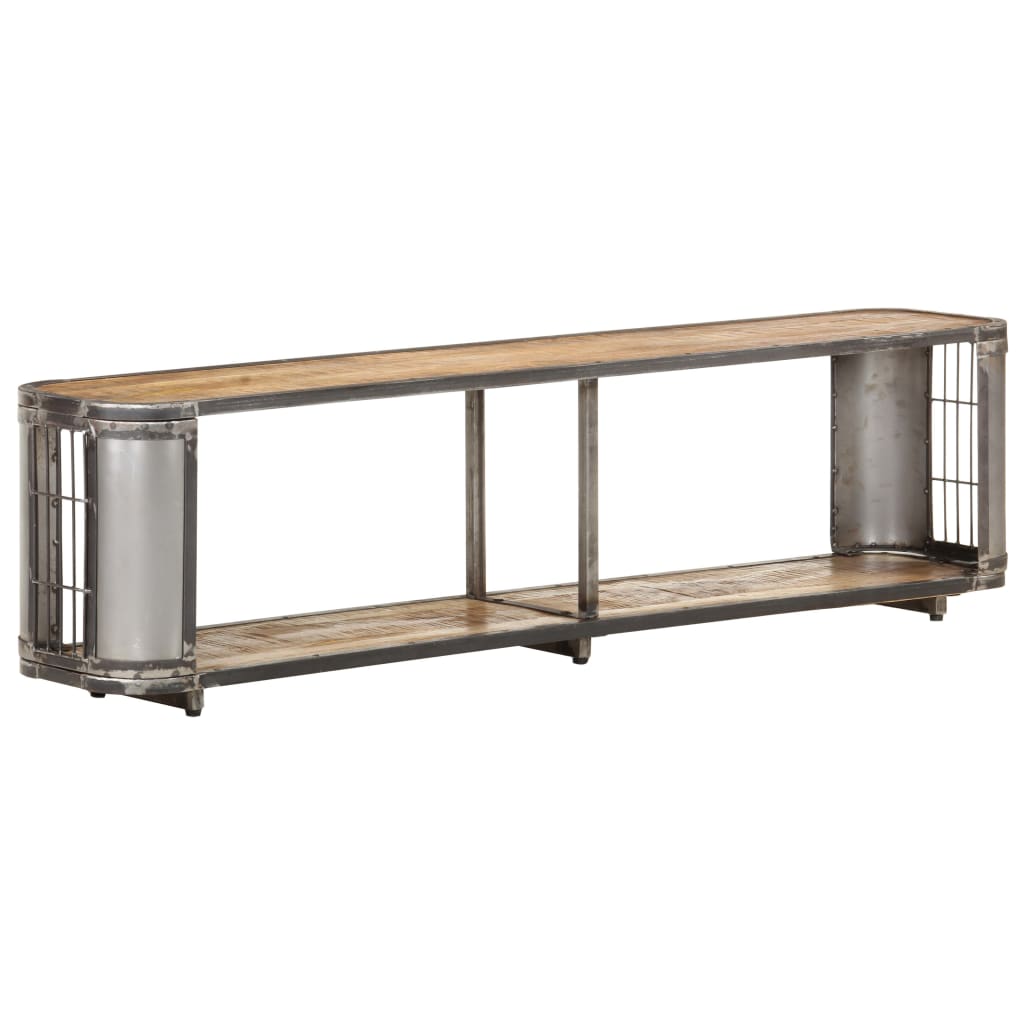 Tv Cabinet 90X30X40 Cm Solid Mango Wood