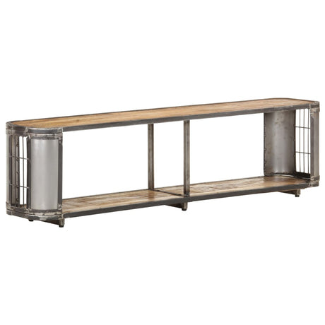 Tv Cabinet 90X30X40 Cm Solid Mango Wood