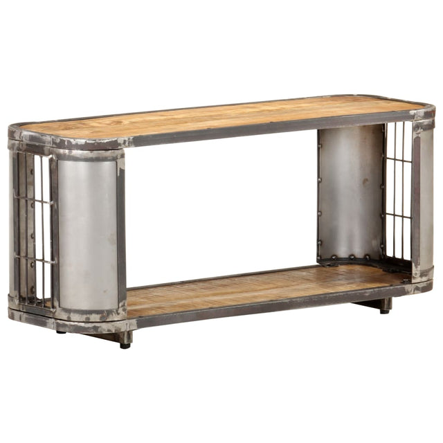 Tv Cabinet 90X30X40 Cm Solid Mango Wood