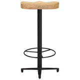 Bar Stools 2 Pcs Solid Mango Wood