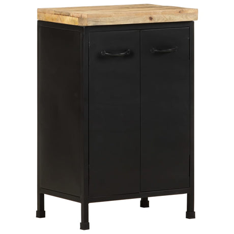 Sideboard 47X35X76 Cm Rough Mango Wood
