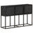 Sideboard 115X30X76 Cm Solid Mango Wood