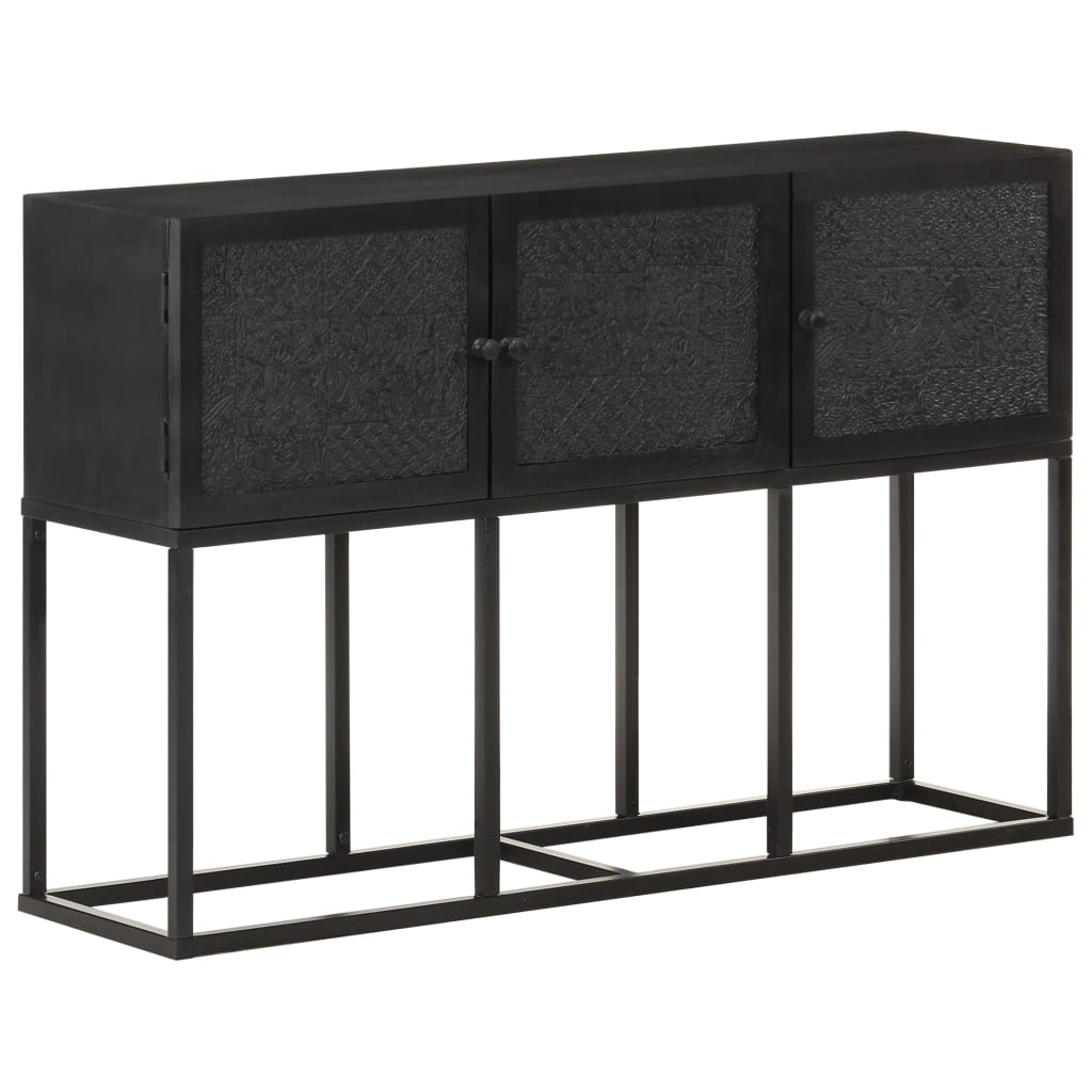 Sideboard 115X30X76 Cm Solid Mango Wood