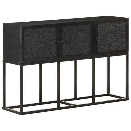 Sideboard 115X30X76 Cm Solid Mango Wood