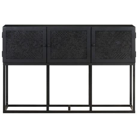 Sideboard 115X30X76 Cm Solid Mango Wood