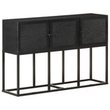 Sideboard 115X30X76 Cm Solid Mango Wood