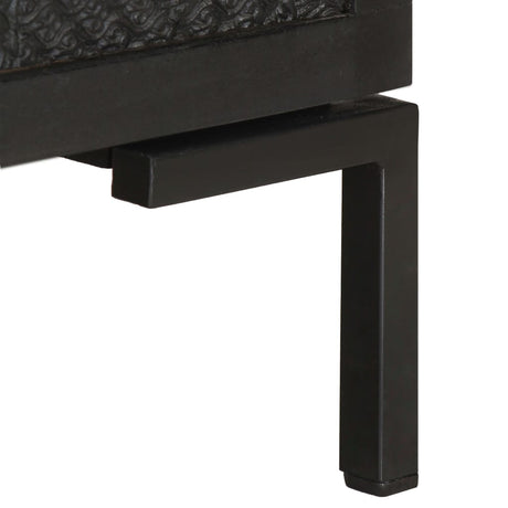 Sideboard 115X30X76 Cm Solid Mango Wood