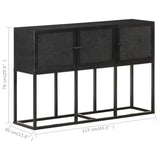 Sideboard 115X30X76 Cm Solid Mango Wood