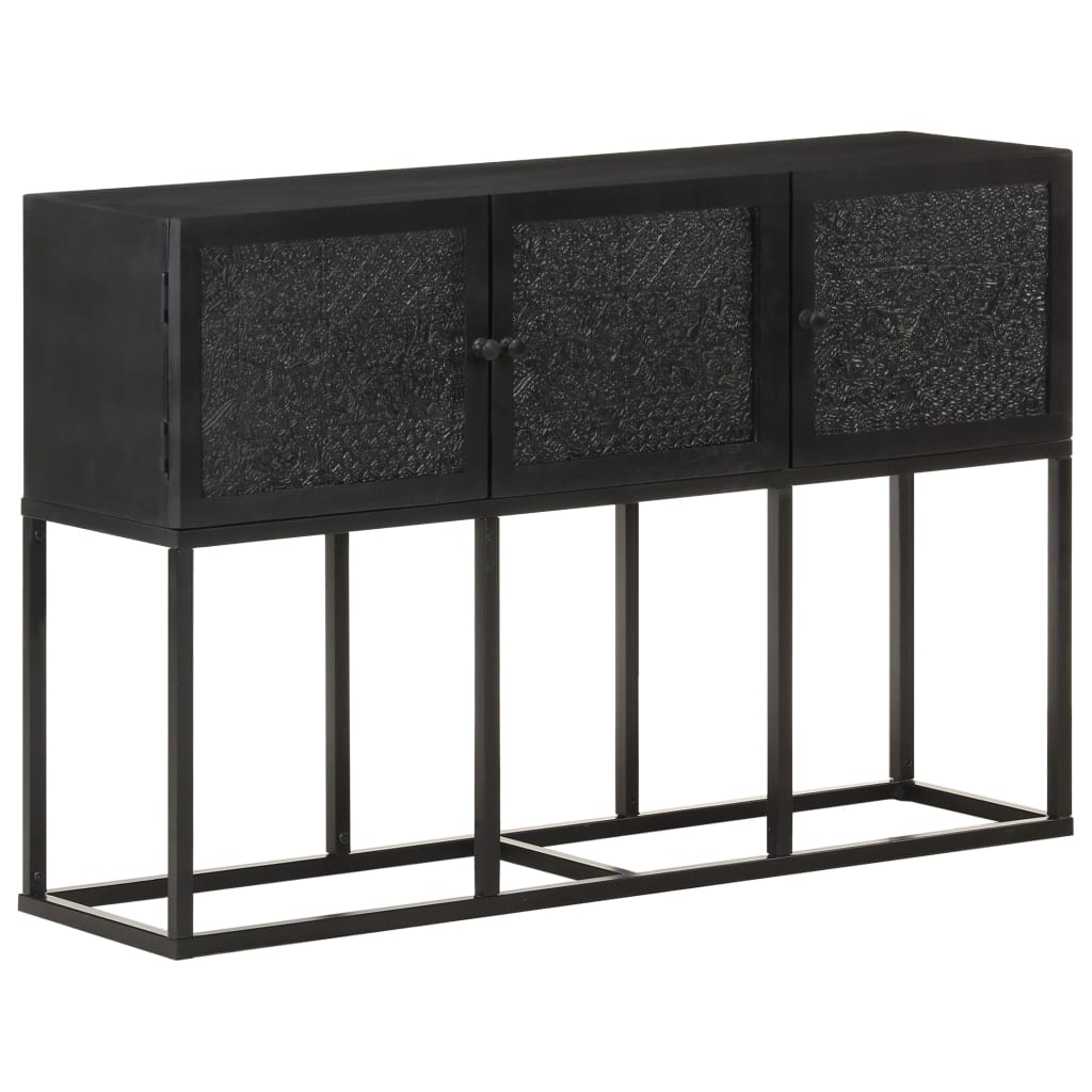 Sideboard 115X30X76 Cm Solid Mango Wood