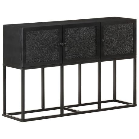 Sideboard 115X30X76 Cm Solid Mango Wood