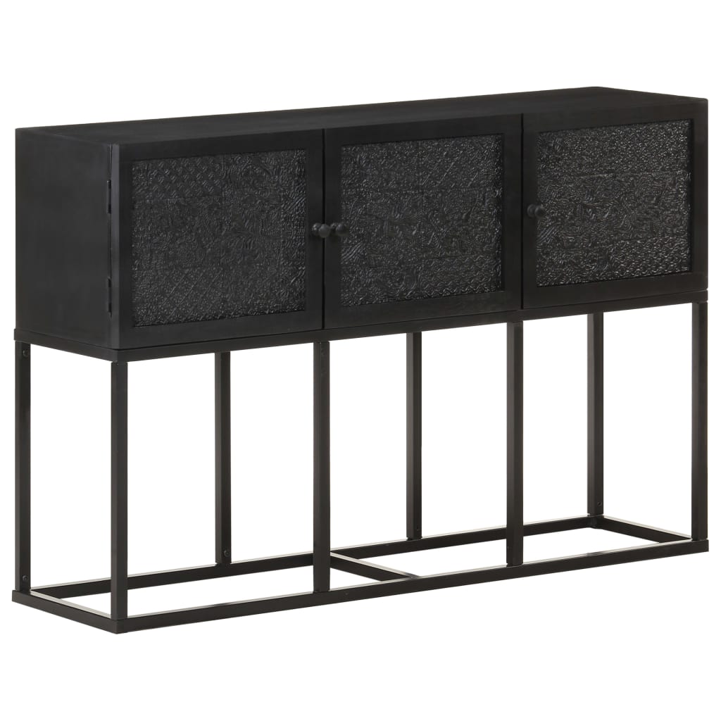 Sideboard 115X30X76 Cm Solid Mango Wood