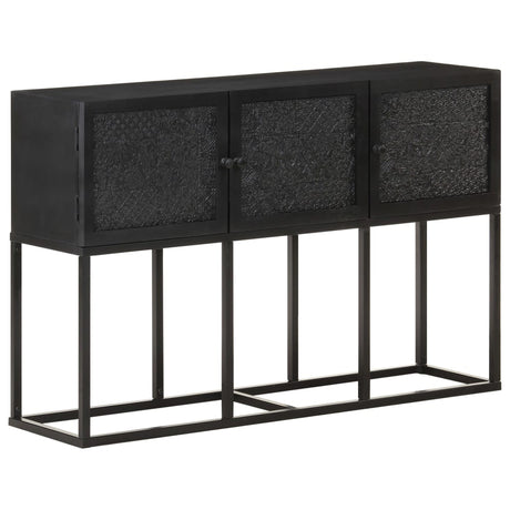Sideboard 115X30X76 Cm Solid Mango Wood