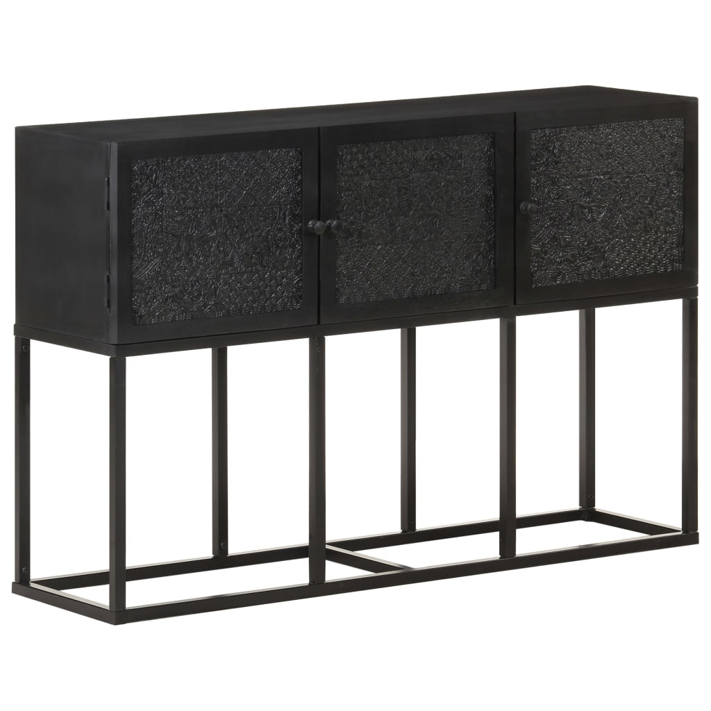 Sideboard 115X30X76 Cm Solid Mango Wood