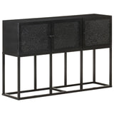 Sideboard 115X30X76 Cm Solid Mango Wood
