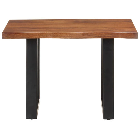 Coffee Table With Live Edges Solid Acacia Wood