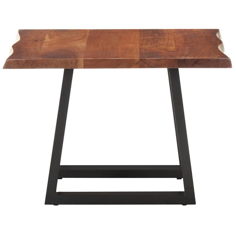 Coffee Table With Live Edges Solid Acacia Wood