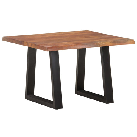 Coffee Table With Live Edges Solid Acacia Wood