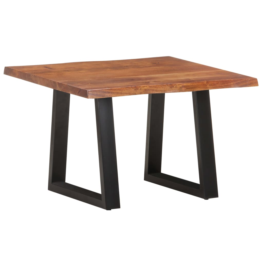 Coffee Table With Live Edges Solid Acacia Wood