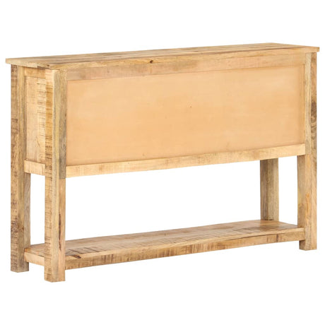 Sideboard 120X30X76 Cm Rough Mango Wood