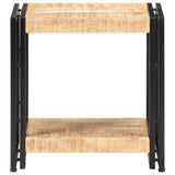 Side Table 40x30x40 cm Rough Mango Wood