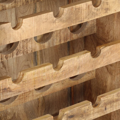 Wine Cabinet Rough Mango Wood