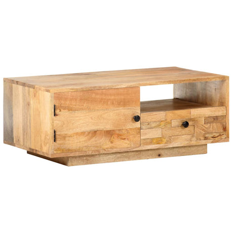 Coffee Table 90X50X35 Cm Solid Mango Wood