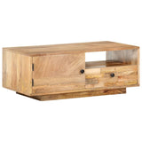 Coffee Table 90X50X35 Cm Solid Mango Wood