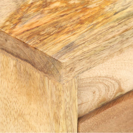 Bedside Cabinet 40X30X45 Cm Solid Mango Wood