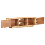 Tv Cabinet 116X30X35 Cm Solid Mango Wood