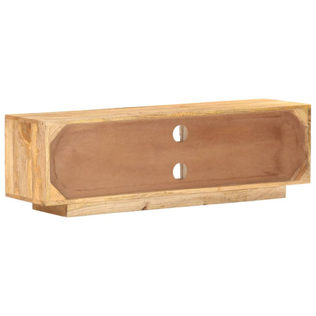 Tv Cabinet 116X30X35 Cm Solid Mango Wood