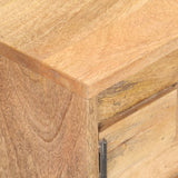 Tv Cabinet 116X30X35 Cm Solid Mango Wood