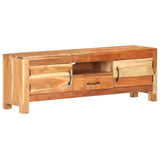 Tv Cabinet 116X30X40 Cm Solid Acacia Wood
