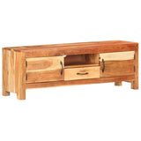 Tv Cabinet 116X30X40 Cm Solid Acacia Wood